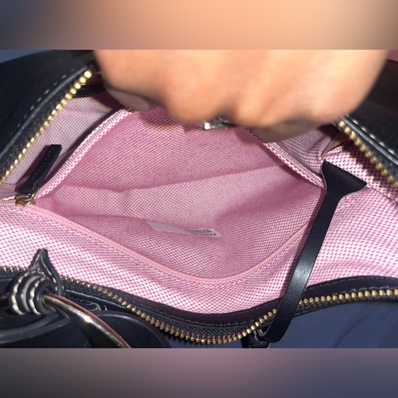 NWOT Dooney & Bourke Medium Black Leather Hobo Purse - Picture 9 of 14